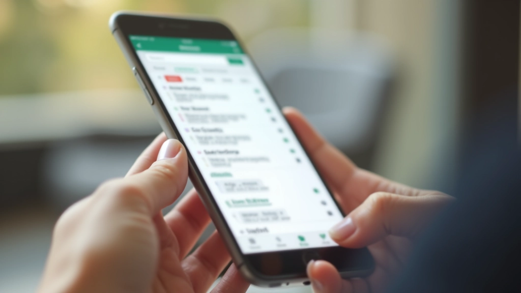 Aplicações portuguesas de gestão de tarefas, lista de tarefas em dispositivo móvel